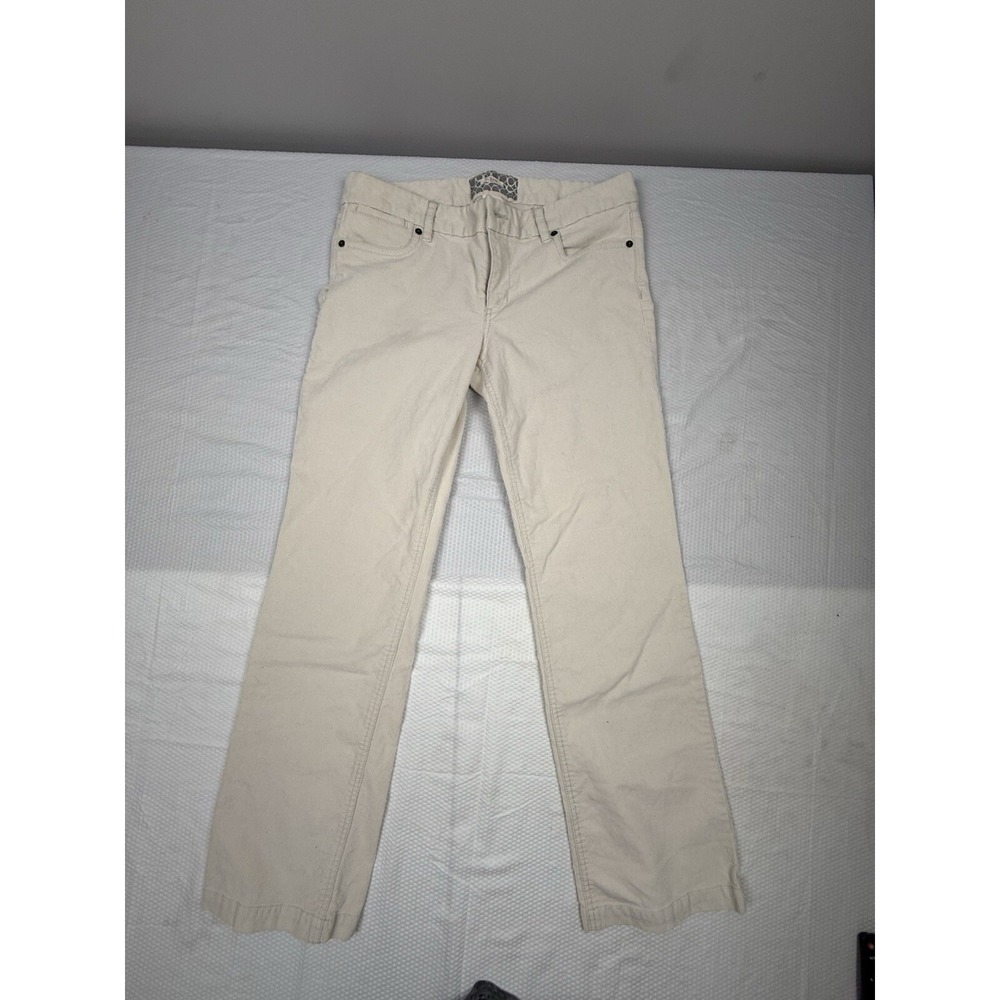 J. Crew Pants Womens 10 Short Corduroy Favorite Fit Beige Bootcut